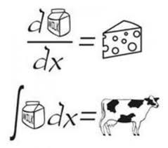 Turev Integral Iliskisi Math Memes Calculus Jokes Math Humor