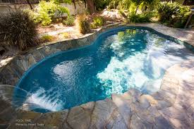 The sump is covered with a lid through which the fountain or pipe extends to supply water to the feature. Pebble Bottom Pool Stonescape Mini Pebble Tahoe Blue Contemporary Pool Sacramento By Pool Time Pool Spa Houzz