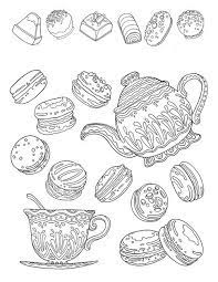 Sweet treats printable adult coloring page from favoreads | etsy. Pin On Snail Mail