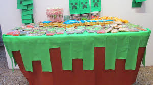 23 Ideas De Birthday Party Minecraft Candy Bar Minecraft Cumpleanos