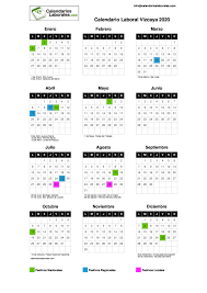 Durante este lunes festivo se han reportado nuevas manifestaciones en la capital antioqueña, esta entre tanto, sobre la una de la tarde de este lunes festivo también se inició otra manifestación en. Calendario Laboral Vizcaya 2020