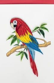Quilling Parrot Quilling Animals Paper Quilling Paper Quilling Patterns