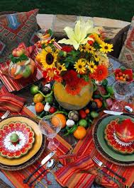 Easy to plan and serve, and oh so delicious! Southwest Flavor Mexican Table Setting Tablescapes Table Settings
