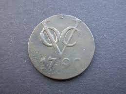 1 Duit (Copper) 1790 (1840-1844) Dutch Indies VOC [Mintmark: Star][621] |  eBay