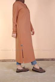 Allday Taba Penye Elbise P2202 Modelini Incelemek Icin Lutfen Sayfamizi Ziyaret Ediniz Hijab Chic Turban Kiyafetler Kadin Kiyafetleri