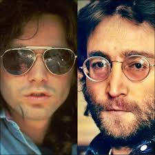 December 8 * 1943 Jim Morrison was born 🖤❤️ † 1980 John Lennon passed away  🖤❤️