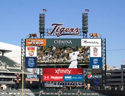 Two of baseball's most revered figures held hallowed records for decades and shared first & middle names: Detroit Tigers New Scoreboard Will Be Among Largest In Major League Baseball Mlive Com