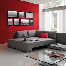 Grey interior design ideas for living rooms from the experts at domino magazine. Design And Decoration Of A Gray Red Living Room Interior