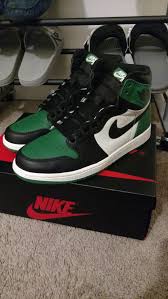 Air Jordan 1 Mid Black Pine Green White Gym Red Air Jordan 1 High Og Pine Green Size 9 For Sale In Killingly Ct Offerup Jordan Shoes For Men Sneakers Men Fashion Air Jordans
