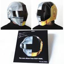 8 — david bowie released his final album, blackstar, just two days before his death.it was his first album to debut at number one on the billboard 200. Daft Punk Split Helmet Random Access Memories Design Make A Mask