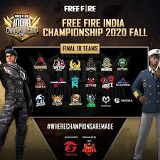 Every indian free fire player knows sudip sarkar. Free Fire India Championship 2020 Fall Final 18 Teams Announced