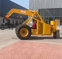 Strong Three Wheel Grab Loader (HQ4200) with Timber Grab