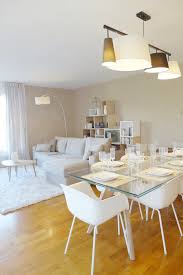 Salle à manger exotique comprenant : Skea Designer Sable Blanc Lustre Salle A Manger Deco Salon Deco Salle A Manger