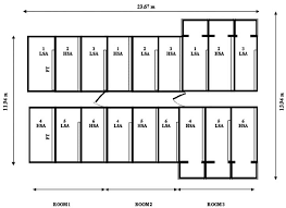 Read chapter laboratory animal management practices: Floor Plan Of Three Pig Housing Rooms In A Study On The Effects Of Download Scientific Diagram