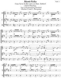 Akkordeon noten kostenlos zum download. Munti Polka Satz Fur Okarinas Und Begleitinstrumente