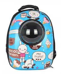 Petpretty Desenli Astronot Kedi Kopek Sirt Cantasi Petsepette