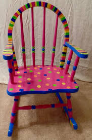 A great project for a beach house or for anyone that just wants a beachy look. 30 Creative Diy Painted Chair Design Ideas Painted Rocking Chairs Painted Kids Chairs Painted Chair