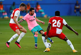 Compare flights girona to barcelona. Messi Scores Twice On Barcelona Return In Pre Season Win Over Girona Football Espana