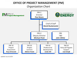 organization chart for the office of project management