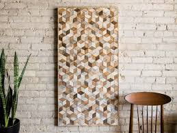 5 out of 5 stars. Naturally Aged Geometric Wood Wall Art Design Homebnc