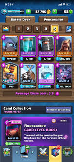 1° paso abre clash royale y pulsa sobre tu nombre. Not The Best Deck But Has Carried Me To Master 1 Since The Beginning Of League Clashroyale
