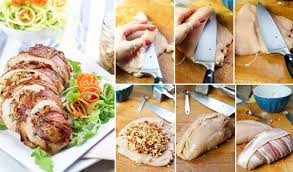 2 peperoni di diverso colore. Come Fare Petto Di Pollo Ripieno Spettegolando