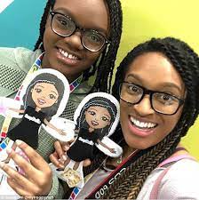 We are my froggy stuff!!! Georgia Mom And Daughter Duo Give Barbie A Black Panther Makeover Daily Mail Online
