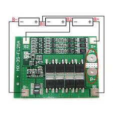 3s Li Ion Lithium Battery 18650 Charger Protection Board 3s 12v 18650 Li Ion Lithium Battery 25a Bms Pcb Protection Board Balance Ebay Protection Lipo Electronics Projects Diy