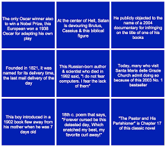 Every episode viewers tune in to see longtime host alex trebek deliver trivia to eager contestants. Can You Answer These Literary Questions From Jeopardy