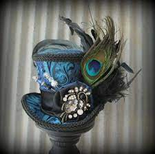 Steampunk Hats Irenesredlabeldesigns Irldesigns Hawaiithemeweddings Wedding Hawaiiprincessbrides Weddingd Steampunk Hat Mad Hatter Hats Steampunk Costume