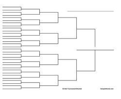 Free Printable 32 Team Tournament Bracket Wide Version