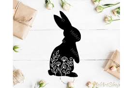 Download Flower Bunny Svg Bundle Southern Farmhouse Svg Easter Svg Files Rabbit Png Cut File Bunny Silhouette Layered Floral Rabbit Svg Bundle Clip Art Art Collectibles Kromasol Com