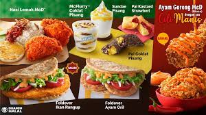 Mcd just rolled out a new cookies cream pie and 4 other menu additions. Mcdonald S Malaysia Introduces New Twist To Ramadan Menu Favourites