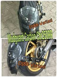 Mudguard Carbon Cbr 250rr Penahan Lumpur Spakbor Belakang Cbr 250rr Aksesoris Cbr 250rr Modifikasi Cbr 250rr Pertahanan Lumpur Aksesoris