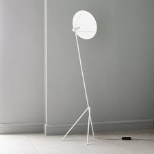 Powell Led Floor Lamp Satin White
