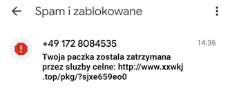 ⚠️ uwaga na sms twoja paczka została zatrzymana przez służby celne. Nj2vjium9wmpm
