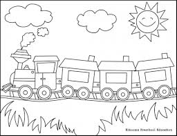 Colouring train vehicle is absolutely fun. Train Song And Coloring Page From Kiboomu Kids Songs Train Coloring Pages Kindergarten Coloring Pages Preschool Coloring Pages