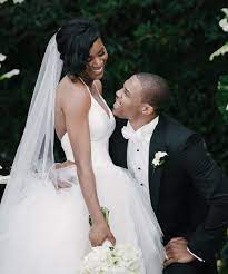 They officially became engaged in 2014 and tied the knot in august. Russell Westbrook Nina Earl Celebrate Their 1st Wedding Anniversary 1st Wedding Anniversary Wedding Anniversary Gorgeous Wedding