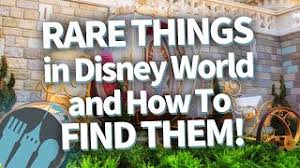Add features of face applications without smartphones and neuronets! The Rarest Things In Disney World And How To Find Them Youtube