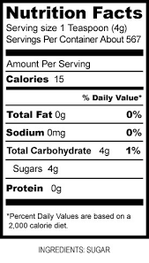 How many calories are in one gram of carbohydrate? How To Convert Grams Of Sugars Into Teaspoons Diabetes