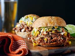 Chorizo Spiced Pulled Pork With Mexican Street Corn Slaw Recipe Serious Eats
