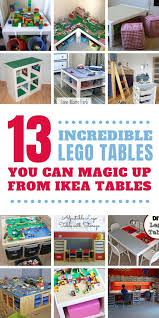 Genius Ikea Lego Table Hacks You Kids Will Go Crazy Over Lego Table Lego Table Ikea Lego Storage Organization