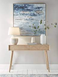Chevron Oak Storage Console Table Arredamento Salotto Ikea Arredamento Interni Ingresso Mobili Ingresso Design