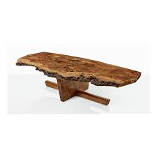 An unique large slab coffee table by george nakashima. George Nakashima Coffee Table 1973 Mutualart