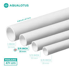 Berapa lama kain di ela? Jual Pipa Pvc 3 4 Inch Panjang 47 Cm Diameter Luar 26 Mm Pvc Putih Kota Tangerang Aqualotus Tokopedia