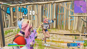 Also showcased with a few leaked emotes such as. The Harley Quinn Skin Is Amazing Aggressive Harley Quinn Gameplay Fortnite Shop Season 11 Youtube