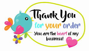 Thank You For Your Order Bird Support Small Business Quotes Small Business Quotes Business Thank You Cards