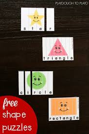 She's not a baby anymore. Shape Puzzles Shape Puzzles Shapes Preschool Teaching Shapes