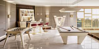 Man Cave The Ultimate Guide To Luxury Man Cave By Vismara Design Pool table in game room.