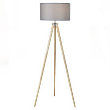 Get 5% in rewards with club o! Noah Tripod Floor Lamp Grey Homebase